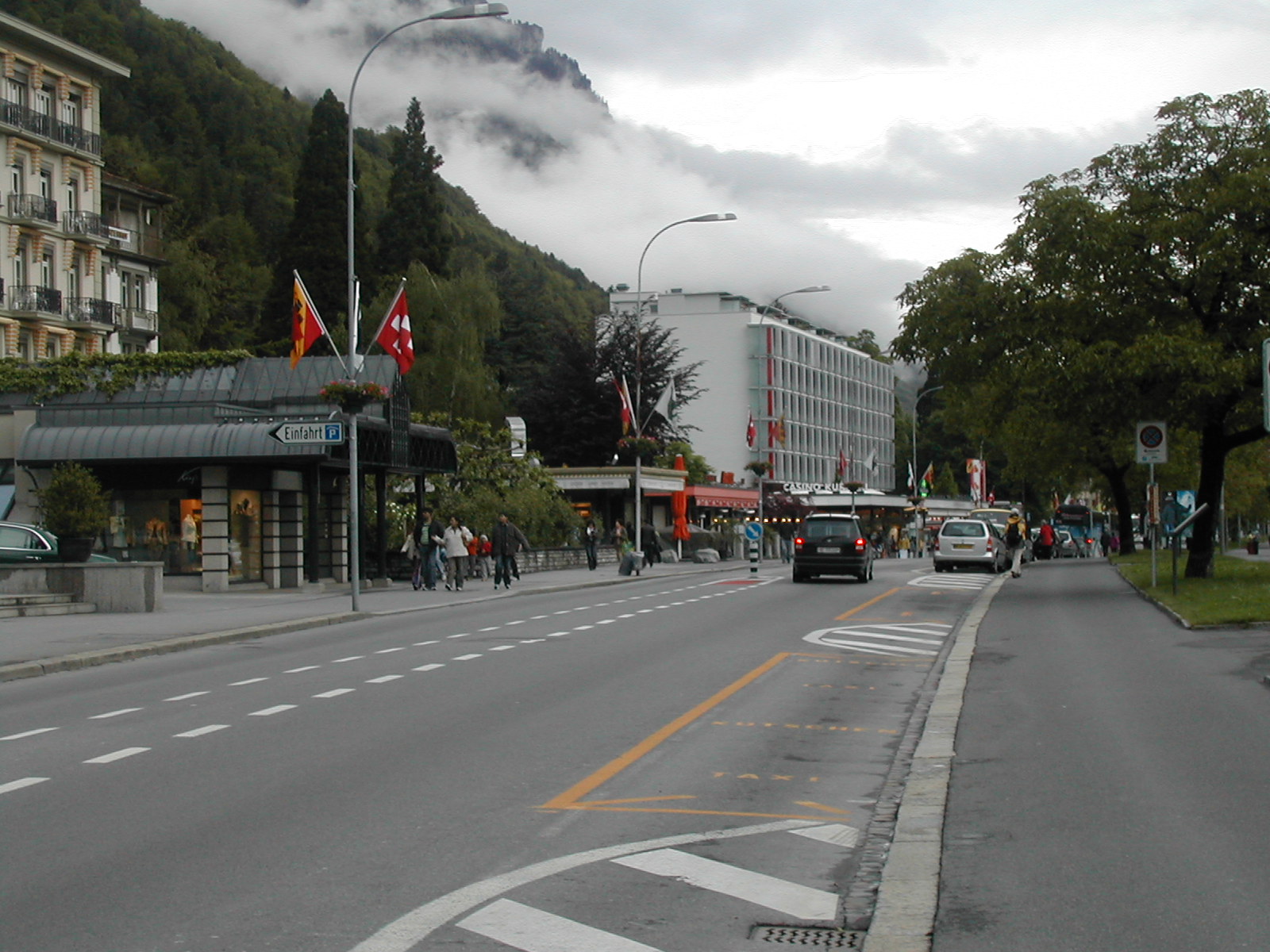 Famous Casino Kursaal, in the heart of Interlaken